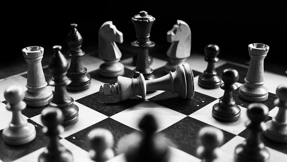 Abstract visual representing strategy and prioritisation